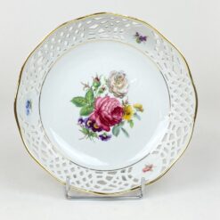 Porcelianinis ažūrinis “Burg Lindau” serviravimo dubenėlis 19x19x4,5 cm