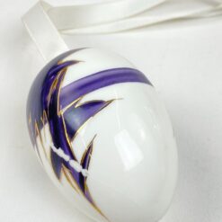 Porcelianinė pakabinama kiaušinio figūra 4,5×4,5×6,5 cm