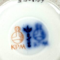 Porcelianinis KPM Berlin dubėnėlis 15x15x5 cm