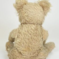 Vintažinis pliušinis meškinas reguliuojamomis galūnėmis 15x28x46 cm