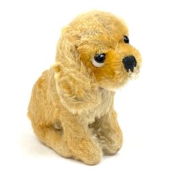 Vintažinis “Steiff” pliušinis kokerspanielis 11x7x11,5 cm