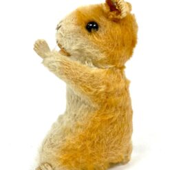 Vintažinis “Steiff” pliušinis žiurkėnas 10x9x14 cm