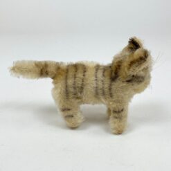 Vintažinis pliušinis katinas 14x5x9,5 cm