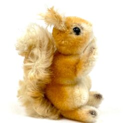 Vintažinė “Steiff” pliušinė voverė 9x6x12 cm