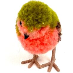 Vintažinis “Steiff” pliušinis miniatiūrinis paukščiukas 5,5×2,5×3,5 cm