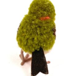 Vintažinis “Steiff” pliušinis miniatiūrinis paukščiukas 5,5×2,5×3,5 cm