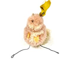 Vintažinė “Steiff” pliušinė voverė 9×3,5×4,5 cm