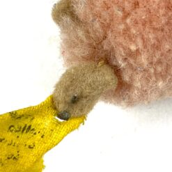 Vintažinė “Steiff” pliušinė voverė 9×3,5×4,5 cm