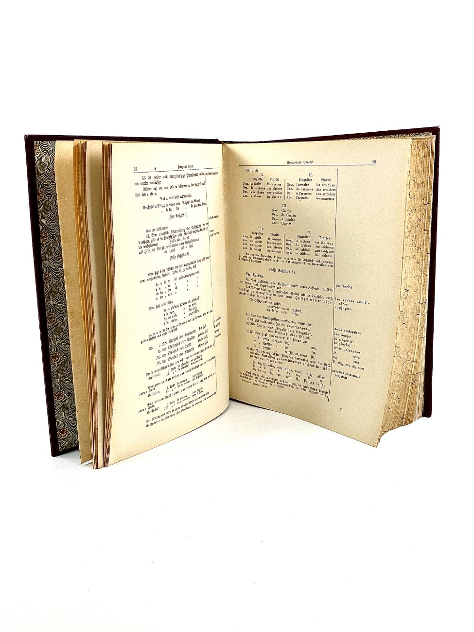 HN2086-knygos-7 Emanuel Müller-Baden knyga vokiečių kalba “Hand-Bibliothek des allgemeinen und praktischen Wissens” 7×20,5×26,5 cm