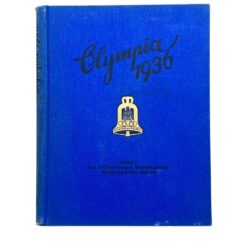 Walter Richter knyga vokiečių kalba “Olympia 1936, Band 1: Die Olympischen Winterspiele – Vorschau auf Berlin” 2x25x31,5 cm