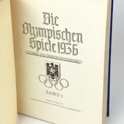 Walter Richter knyga vokiečių kalba “Olympia 1936, Band 1: Die Olympischen Winterspiele – Vorschau auf Berlin” 2x25x31,5 cm