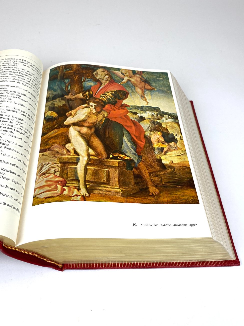 HN2091-knygos-12 Leidyklos Mengis & Sticher Šventasis Raštas vokiečių kalba “Die Heilige Schrift” 9x23x30 cm