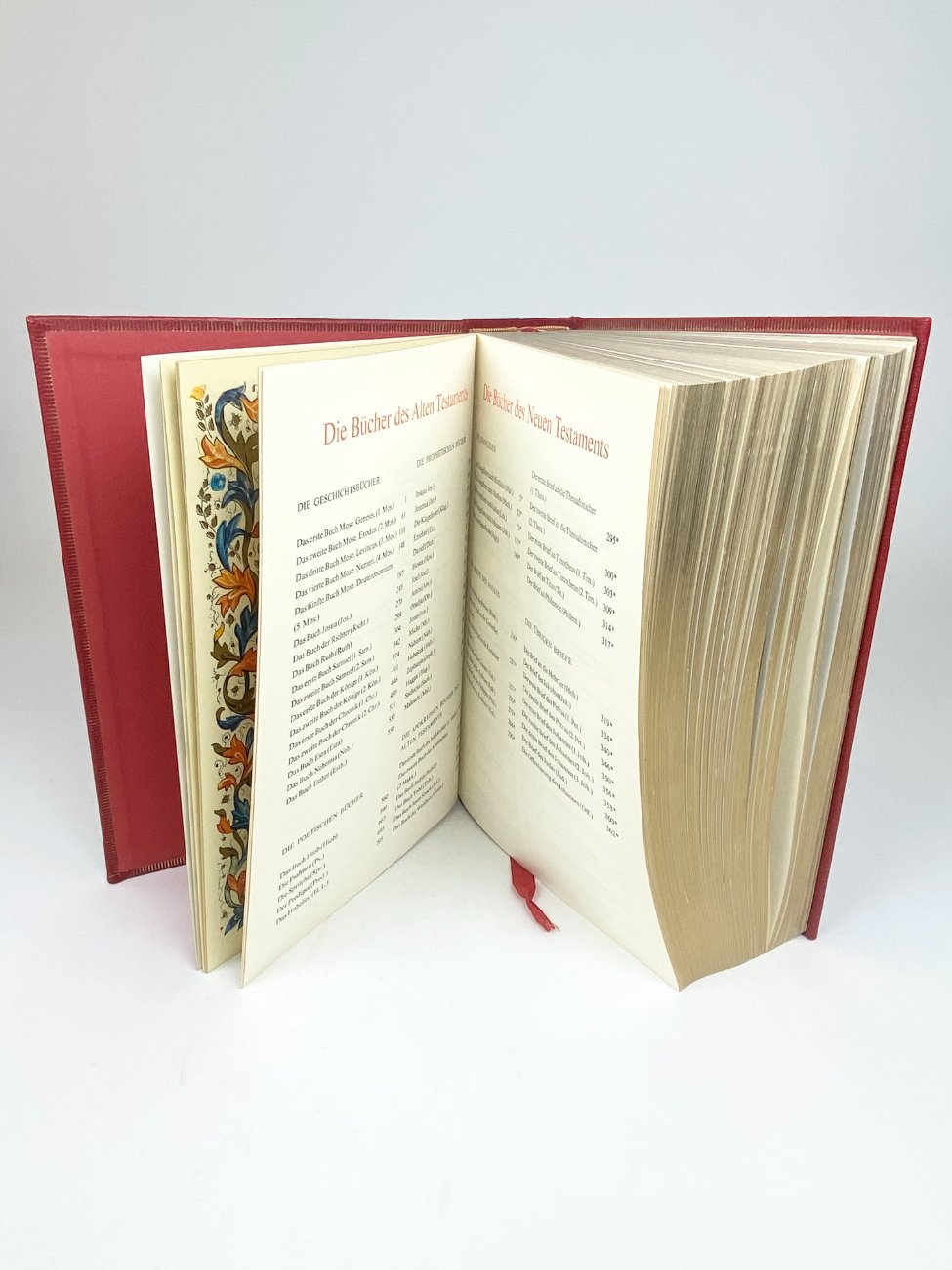 HN2091-knygos-8 Leidyklos Mengis & Sticher Šventasis Raštas vokiečių kalba “Die Heilige Schrift” 9x23x30 cm