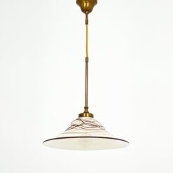 Pakabinamas LMS Leuchten šviestuvas stikliniu gaubtu 33x33x68 cm