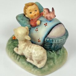 Porcelianinė M. I. Hummel Goebel statula The Guardian (Wohl Behütet) 7,5x9x7,5 cm