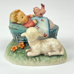 Porcelianinė M. I. Hummel Goebel statula The Guardian (Wohl Behütet) 7,5x9x7,5 cm