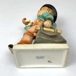 Porcelianinė M. I. Hummel Goebel statula Merry Wanderer (Wanderbub ohne Hund) 10x8x15,5 cm