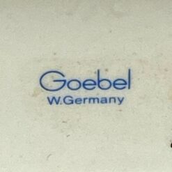 Porcelianinė M. I. Hummel Goebel statula Merry Wanderer (Wanderbub ohne Hund) 10x8x15,5 cm