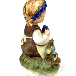 Porcelianinė M. I. Hummel Goebel statula The Botanist (Enzian Mädchen) 7×8,5×12 cm