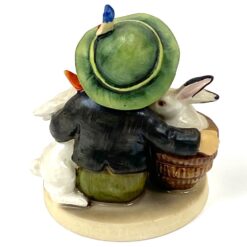 Porcelianinė M. I. Hummel Goebel statula Playmates (Hasenvater) 7,5x8x10 cm