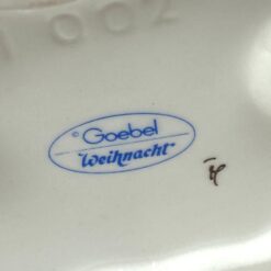 Porcelianinė Goebel Weihnacht angelo su mandolina statula 6,5×10,5×9 cm