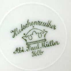 Porcelianiniai Hutschenreuther Paul Müller puodelis 160 ml ir lėkštutė 2 vnt. kompl.