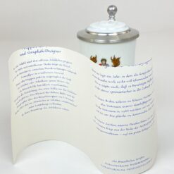 Porcelianinis Fürstenberg alaus bokalas 700 ml 13×16,5×19 cm