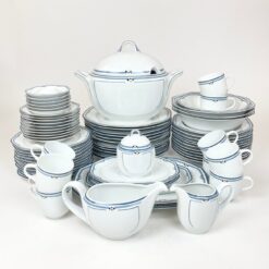 Porcelianinis Kaiser serijos Polaris pietų servizas 10-iai asmenų