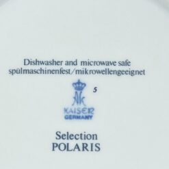 Porcelianinis Kaiser serijos Polaris pietų servizas 10-iai asmenų