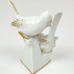 Porcelianinė Gerold Porzellan dviejų paukščių statula 7x10x12 cm