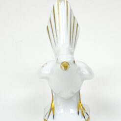 Porcelianinė Gerold & Co. Tettau paukščio statulėlė 9,5×4,5×9 cm