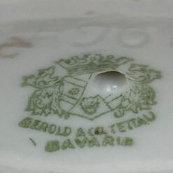 Porcelianinė Gerold & Co. Tettau paukščio statulėlė 9,5×4,5×9 cm