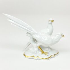 Porcelianinė Gerold Porzellan dviejų fazanų statula 7x15x11 cm