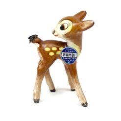 Porcelianinė Goebel Disney’s Bambi filmuko veikėjo Bambi statulėlė 3,5×4,5×6 cm