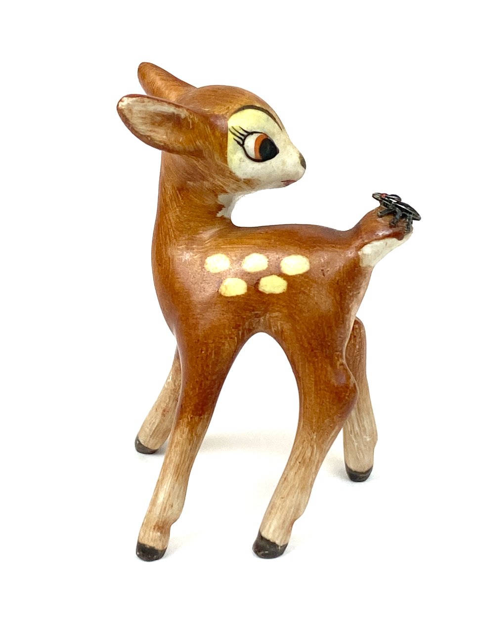 HN2146-porcelianines-skulpturos-5 Porcelianinė Goebel Disney’s Bambi filmuko veikėjo Bambi statulėlė 3,5×4,5×6 cm