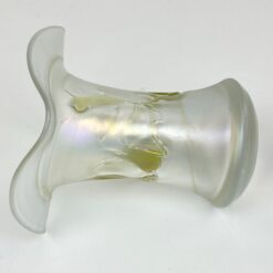 Art Nouveau stiliaus stiklinė vaza 15,5×15,5×18 cm