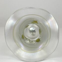 Art Nouveau stiliaus stiklinė vaza 15,5×15,5×18 cm