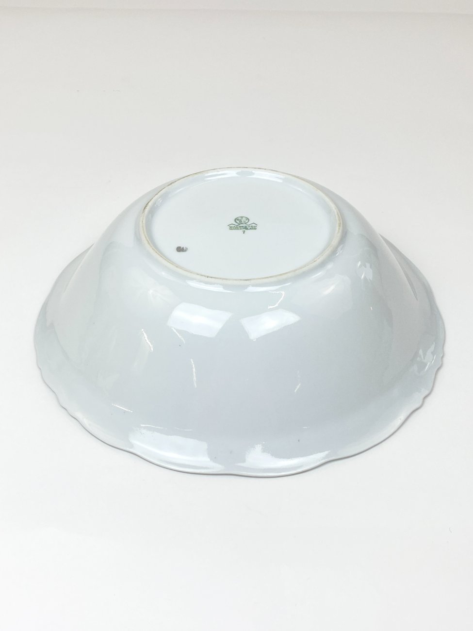 HN2148-servizu-dalys-6 Porcelianinis Wałbrzych serijos Platina serviravimo dubuo 26x26x7,5 cm