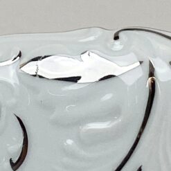 Porcelianinis Wałbrzych serijos Platina serviravimo dubuo 26x26x7,5 cm