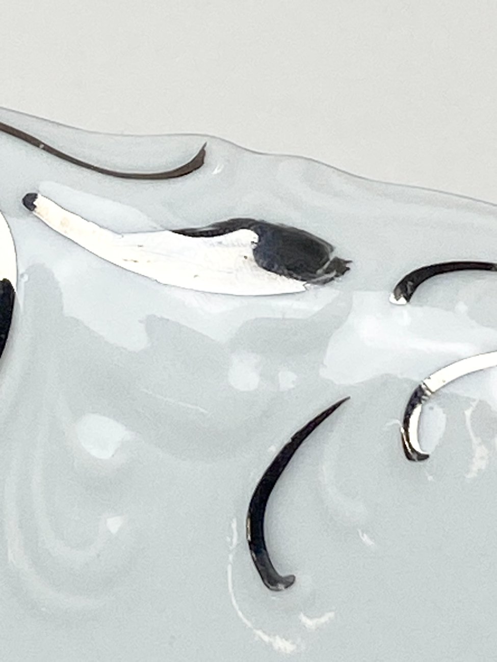 HN2148-servizu-dalys-9 Porcelianinis Wałbrzych serijos Platina serviravimo dubuo 26x26x7,5 cm