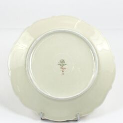 Porcelianinė Carl Tielsch lėkštė su gėlių žiedų atvaizdais 24x24x3 cm