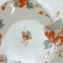 Porcelianinė Carl Tielsch lėkštė su gėlių žiedų atvaizdais 24x24x3 cm