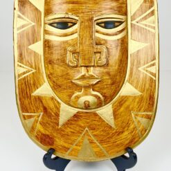 Pakabinama medinė kaukė 3,5×26,5×30 cm