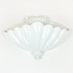 Itališkas porcelianinis sieninis pakabinamas baseinėlis 18×43,5×33 cm