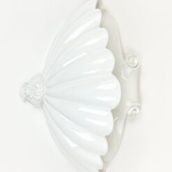 Itališkas porcelianinis sieninis pakabinamas baseinėlis 18×43,5×33 cm