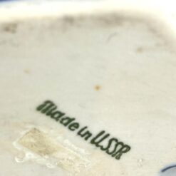 Porcelianinė arklio tempiamų rogių su šeima statula 6,5×22,5×11,5 cm