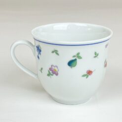 Porcelianinis servizas 6-iems asmenims su gėlių ir vyšnių atvaizdais