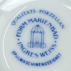 Porcelianinis servizas 6-iems asmenims su gėlių ir vyšnių atvaizdais