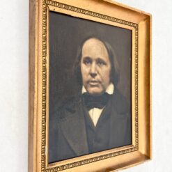 Ant drobės aliejiniais dažais tapytas vyro portretas mediniame rėme 8×52,5×62,5 cm