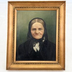 Ant drobės aliejiniais dažais tapytas moters portretas mediniame rėme 8x54x64 cm